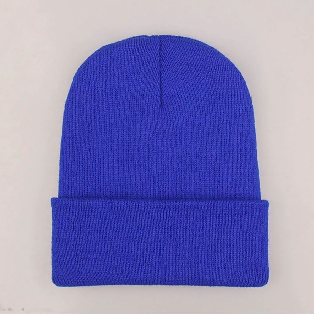 2/$30 ROYAL BLUE Unisex Beanie OS